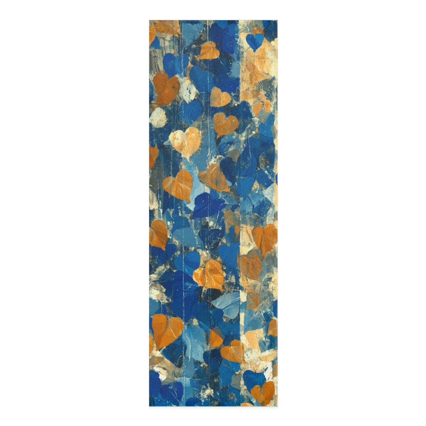 Heartfelt Blue - Foam Yoga Mat